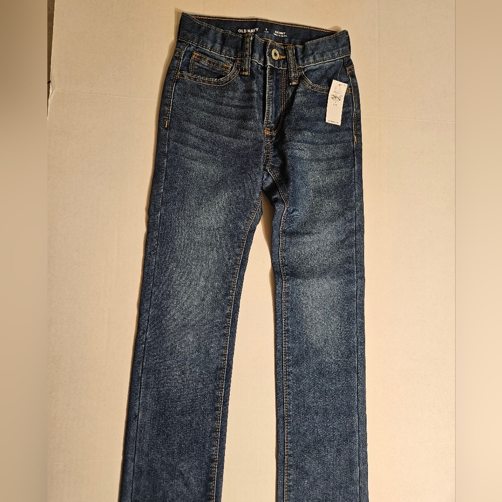 Old Navy Boys Dark Blue Skinny Slim Jeans